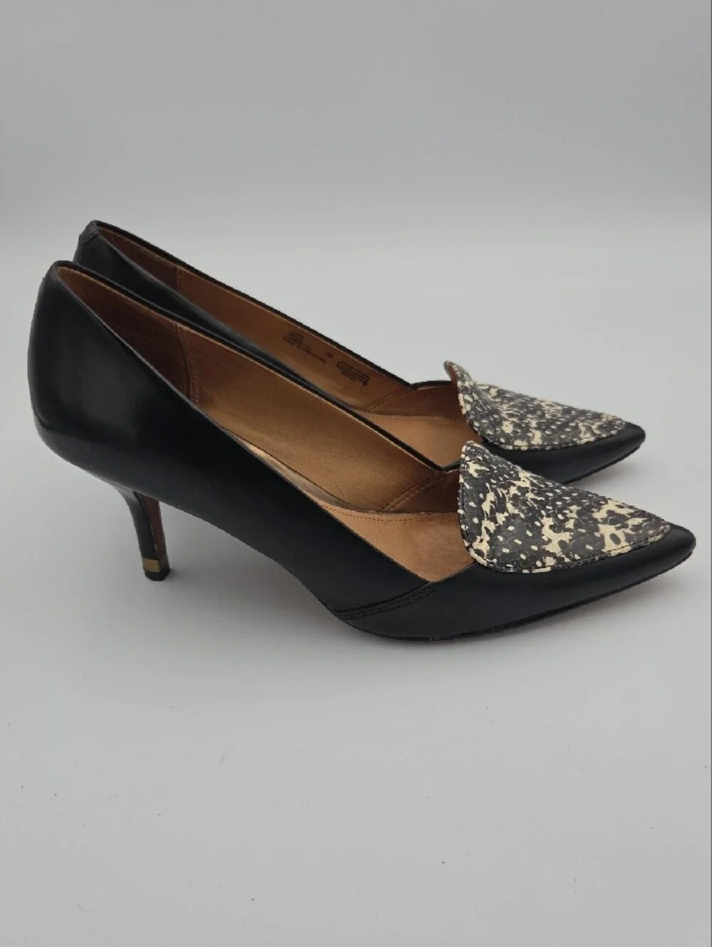 Coach Zayley Leather Heels Size 8B